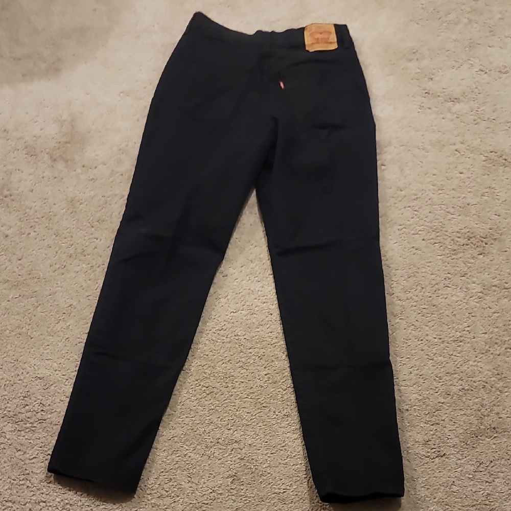 Levi's Slim Tapered Black Jeans